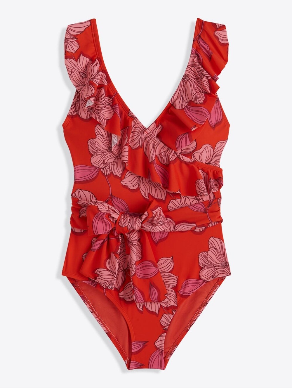 NEW Draper James Red Magnolia Swimsuit